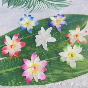 Hand-made Double Artificial Flower Tiare Hair Pick